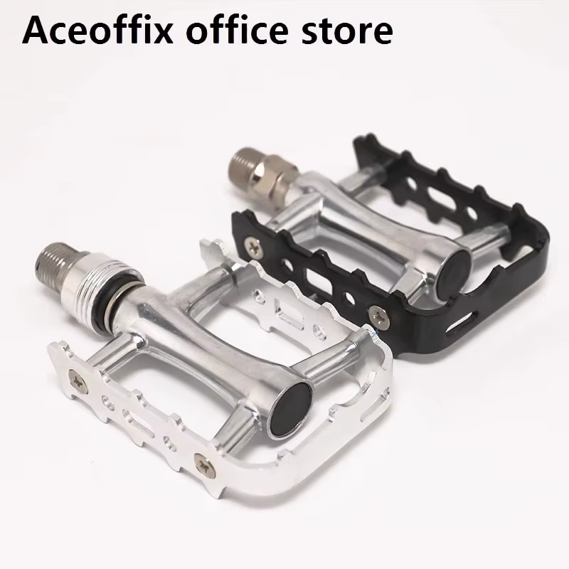 Aceoffix rétro gauche pédale à dégagement rapide pour vélo pliant brompton corps en alliage d'aluminium arbre en acier au chrome molybdène
