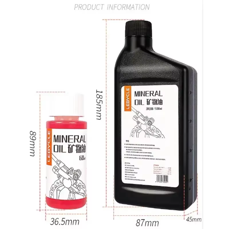 500ml huile de frein Mountain bike