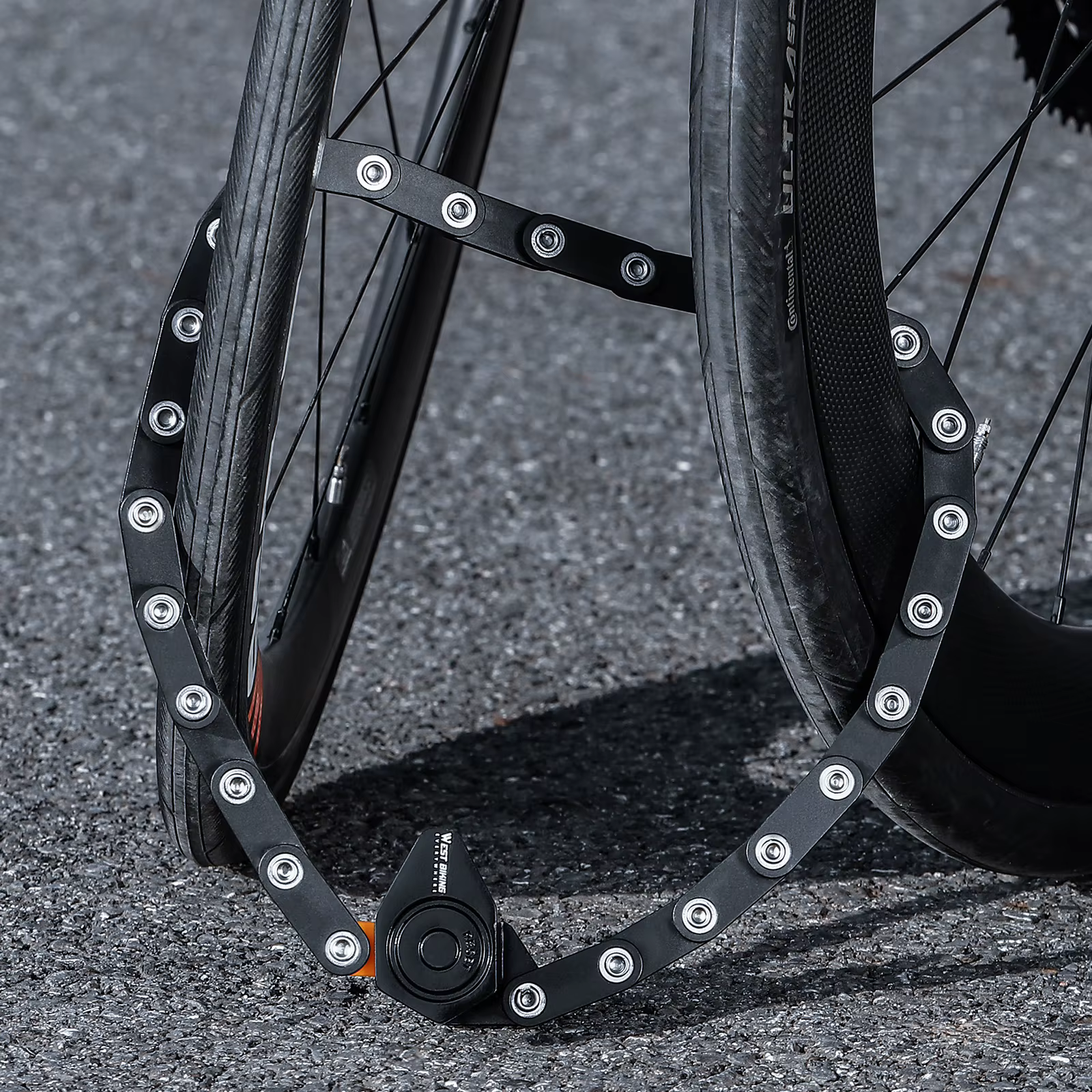 Serrure antivol pliable pour vélo électrique