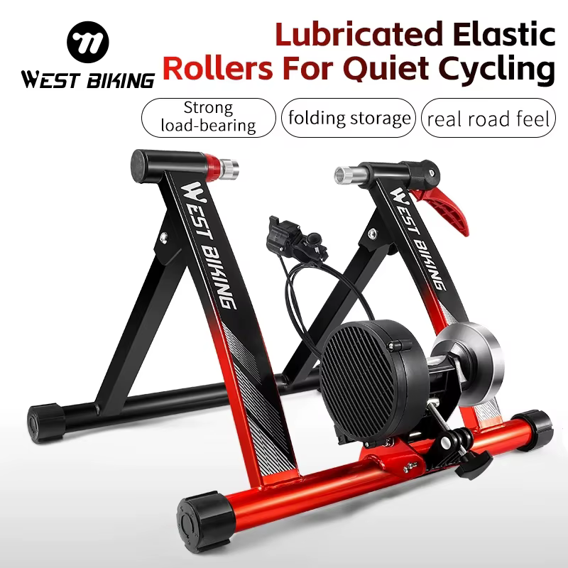 WEST BIKING-Entraîneur de vélo magnétique à 6 vitesses