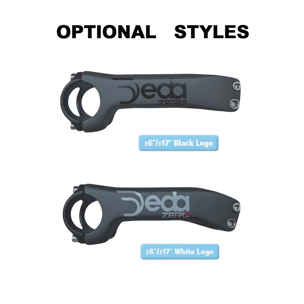Nouveau logo JEDA noir/blanc 6 ° /17 °   Tige de vélo coudée 31.8 * 70-130mm pour VTT et vélo de route, en carbone intégral T1000, Pièces de vélo