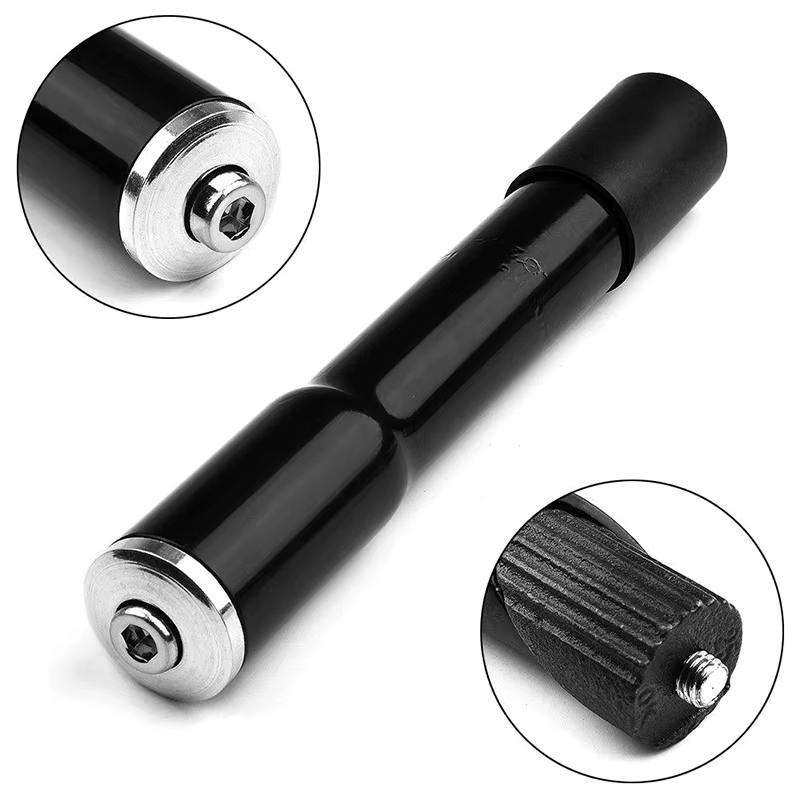 Prolongateur de tige de fourche de vélo 22,2 mm en alliage d'aluminium, adaptateur de rehausseur de tige de vélo de route et VTT pour tubes de direction sans filetage 1 1/8 pouces