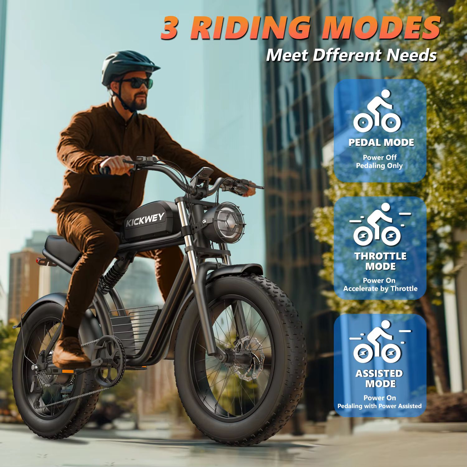 Vélo électrique tout-terrain Kickwey K7