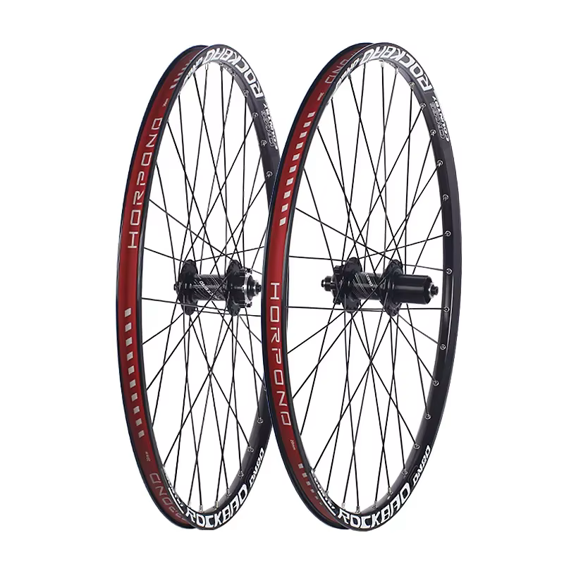 ROCKBAO VTT roues 24/26/27.5/29 pouces frein à disque 4 roulements 7-12 vitesses dégagement rapide 29er vtt roue de vélo