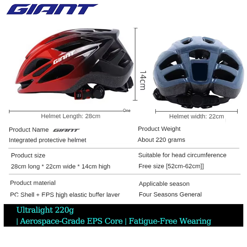 Casque de cyclisme ultraléger géant 18 trous d'aération