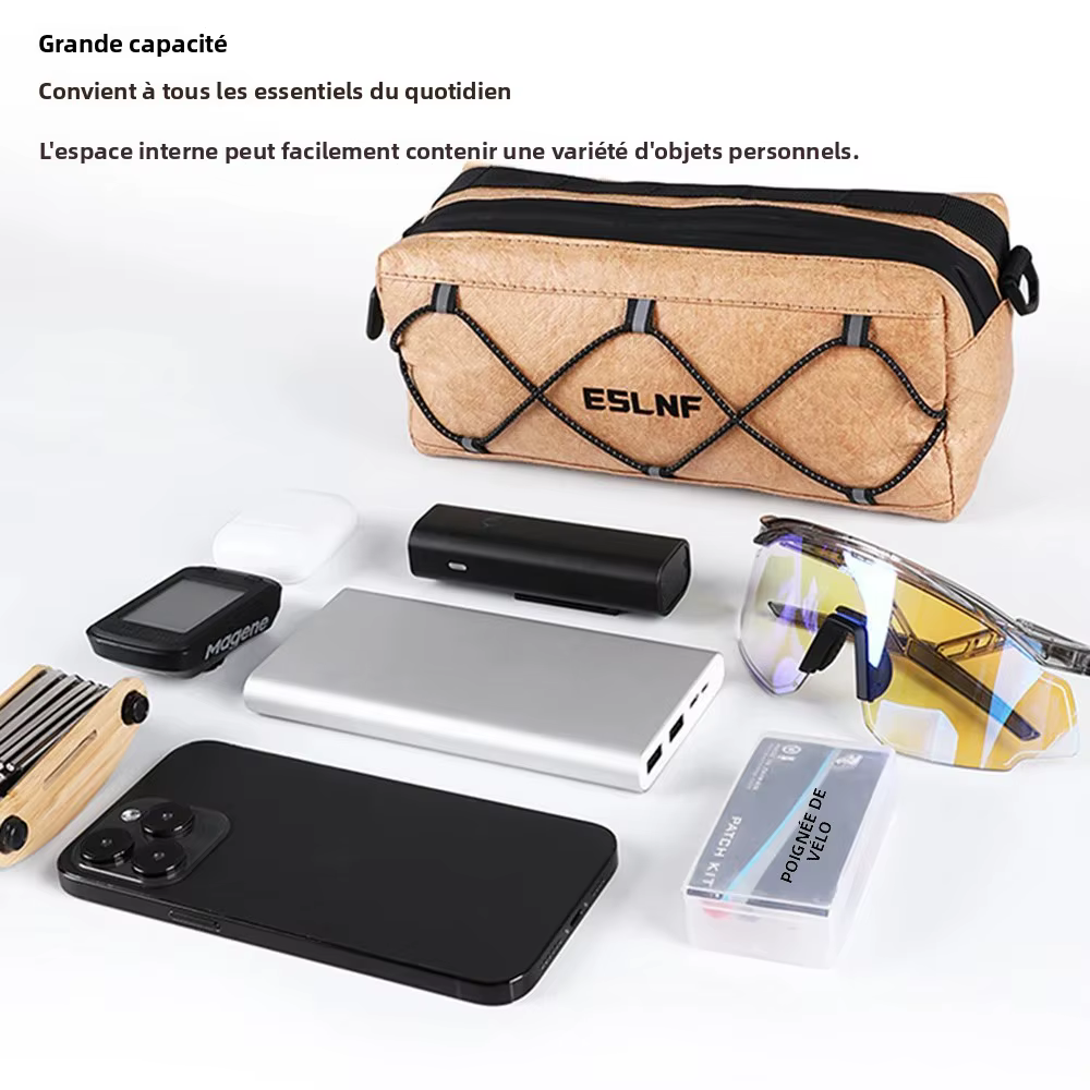 Sac de guidon de vélo, sac avant de vélo de 2 L