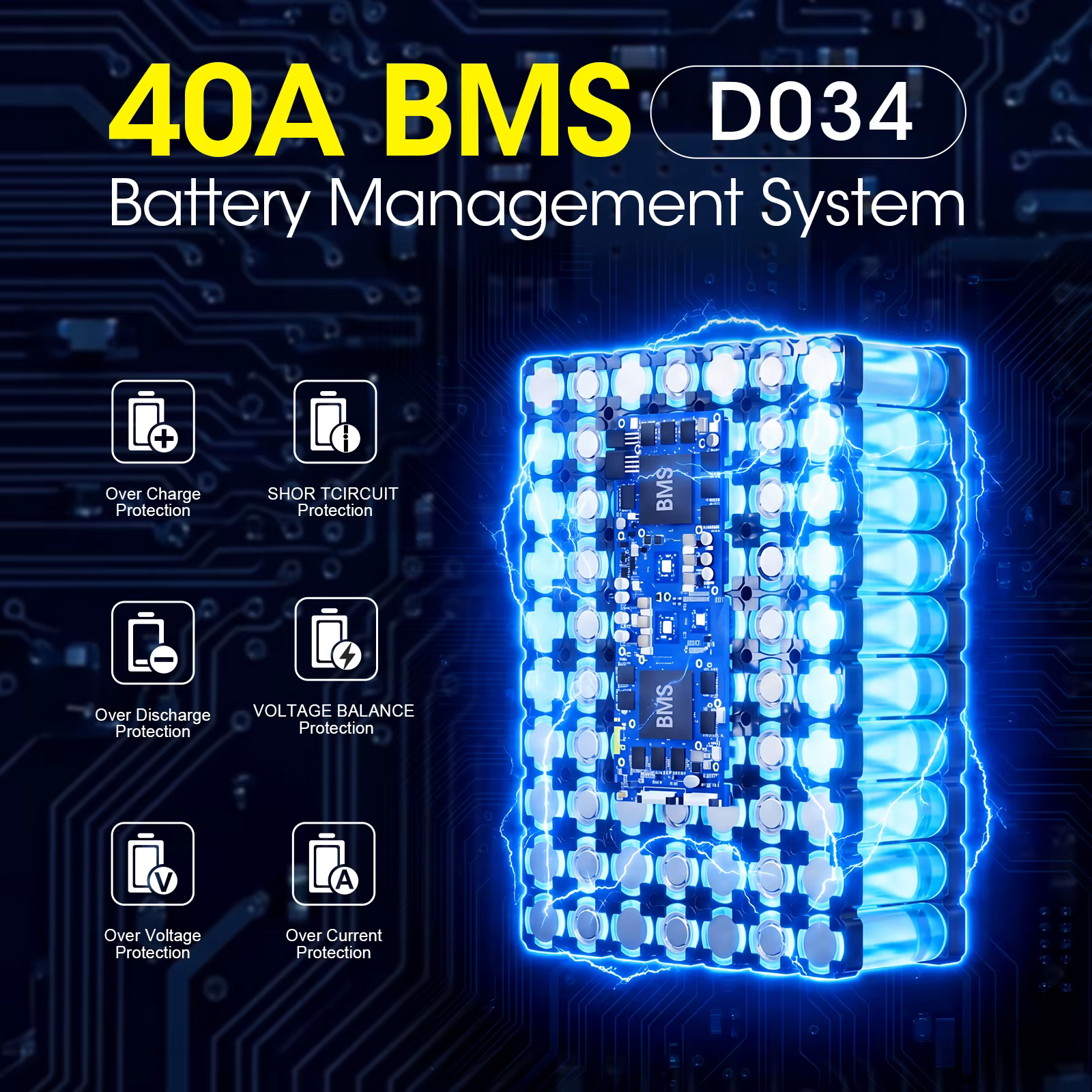 Batterie de vélo électrique 72V 40Ah