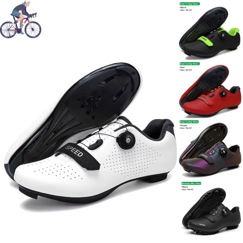 Chaussures de cyclisme pour hommes et femmes