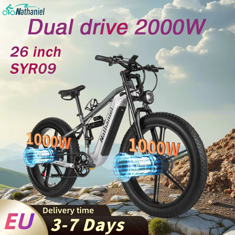 Nathaniel SYR09 vélo électrique 2000W double moteur