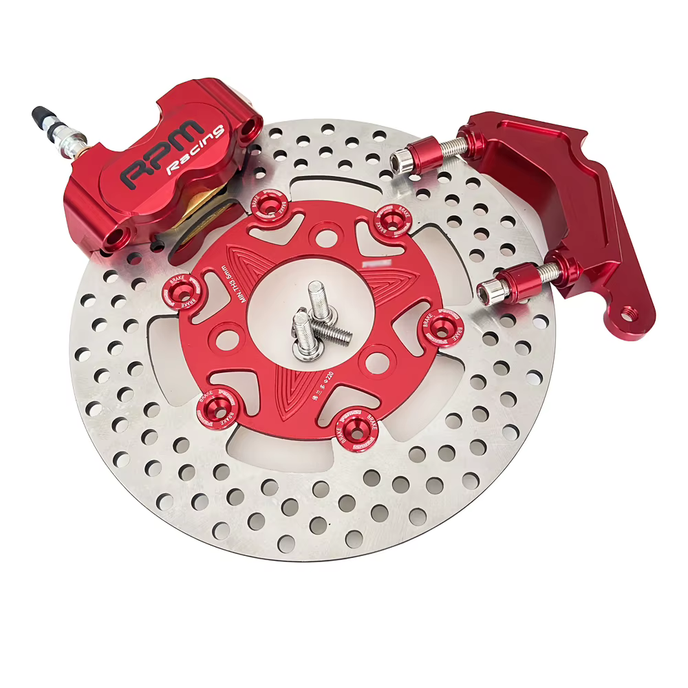 Adaptateur de pompe de frein à disque CNC pour moto