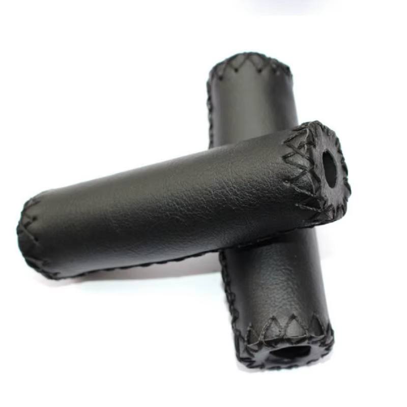 Poignée cousue à la main pour guidon de vélo