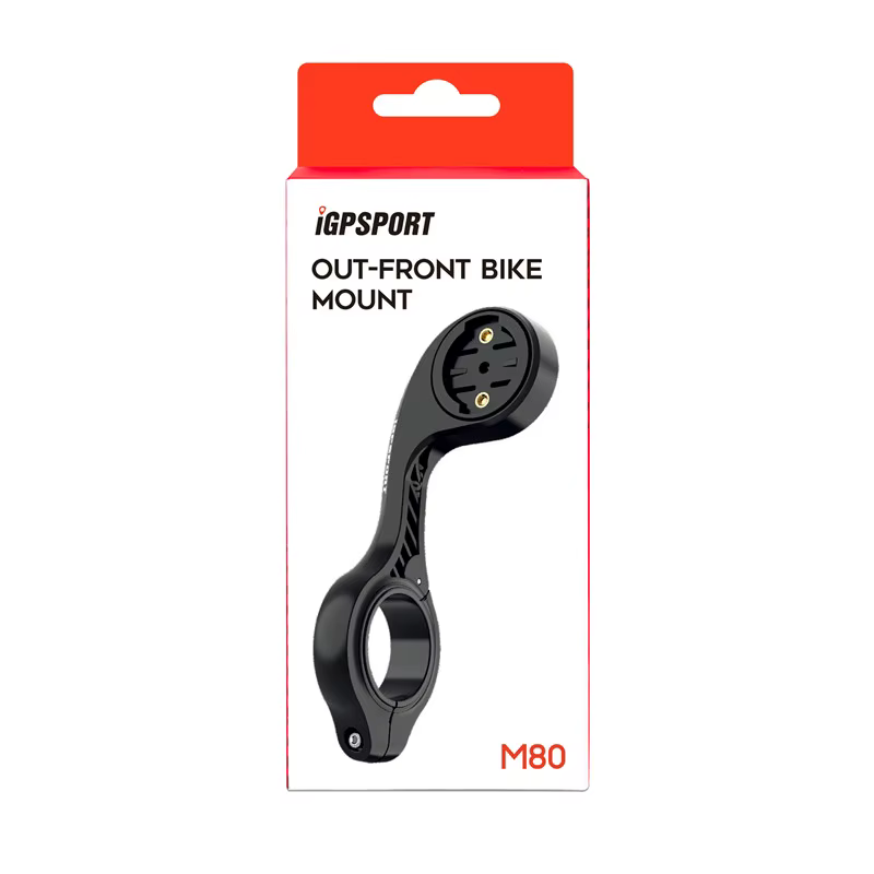 IGPSPORT M80 support étendu de guidon d'origine barre de montage de phare de vélo ordinateur de cyclisme pour Garmin Edge IGS630 Bsc300 BSC200