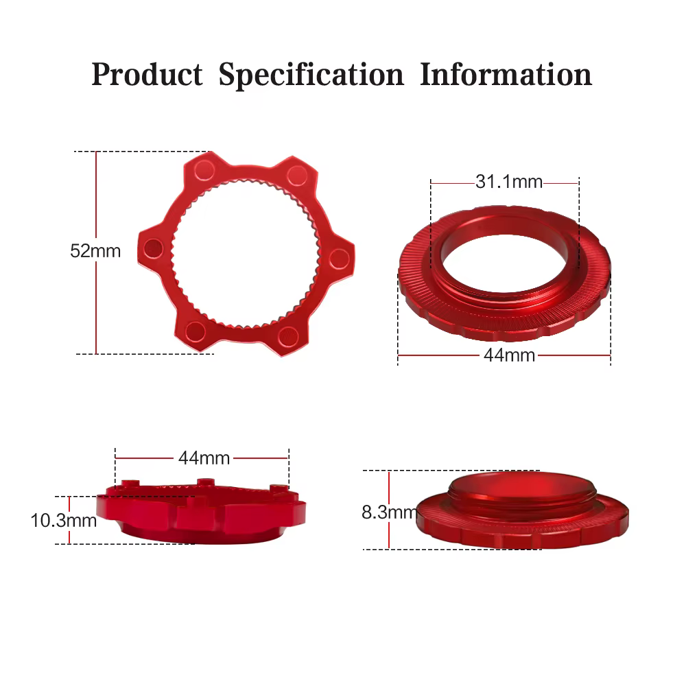 Adaptateur de moyeu de vélo de montagne