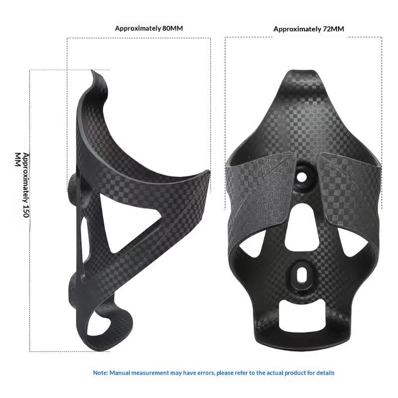 Porte-bouteille d'eau en plastique et fibre de carbone pour vélo de route et VTT