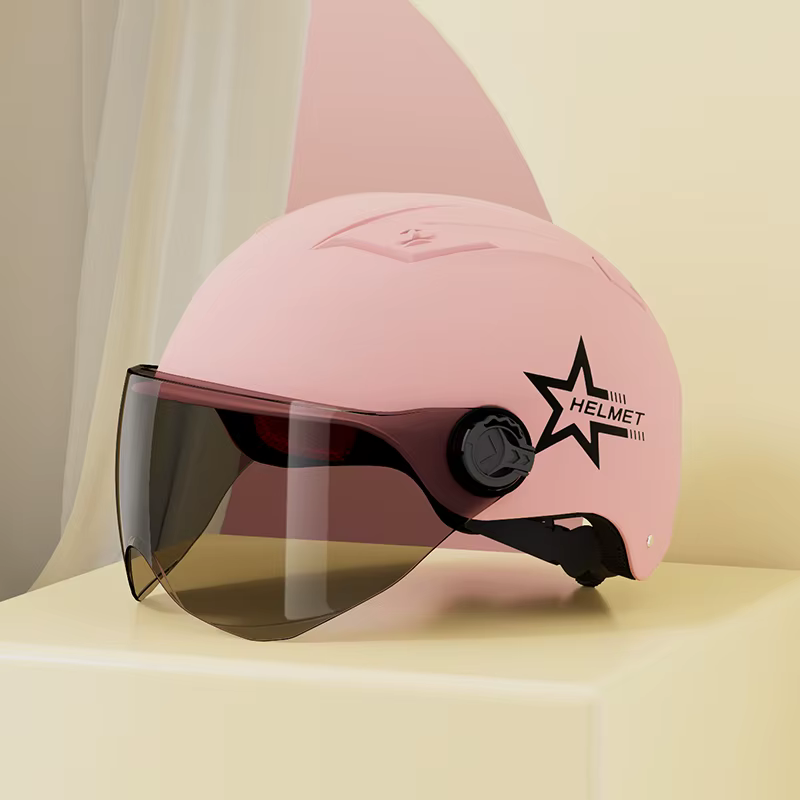 Casque de vélo/moto électrique unisexe toutes saisons
