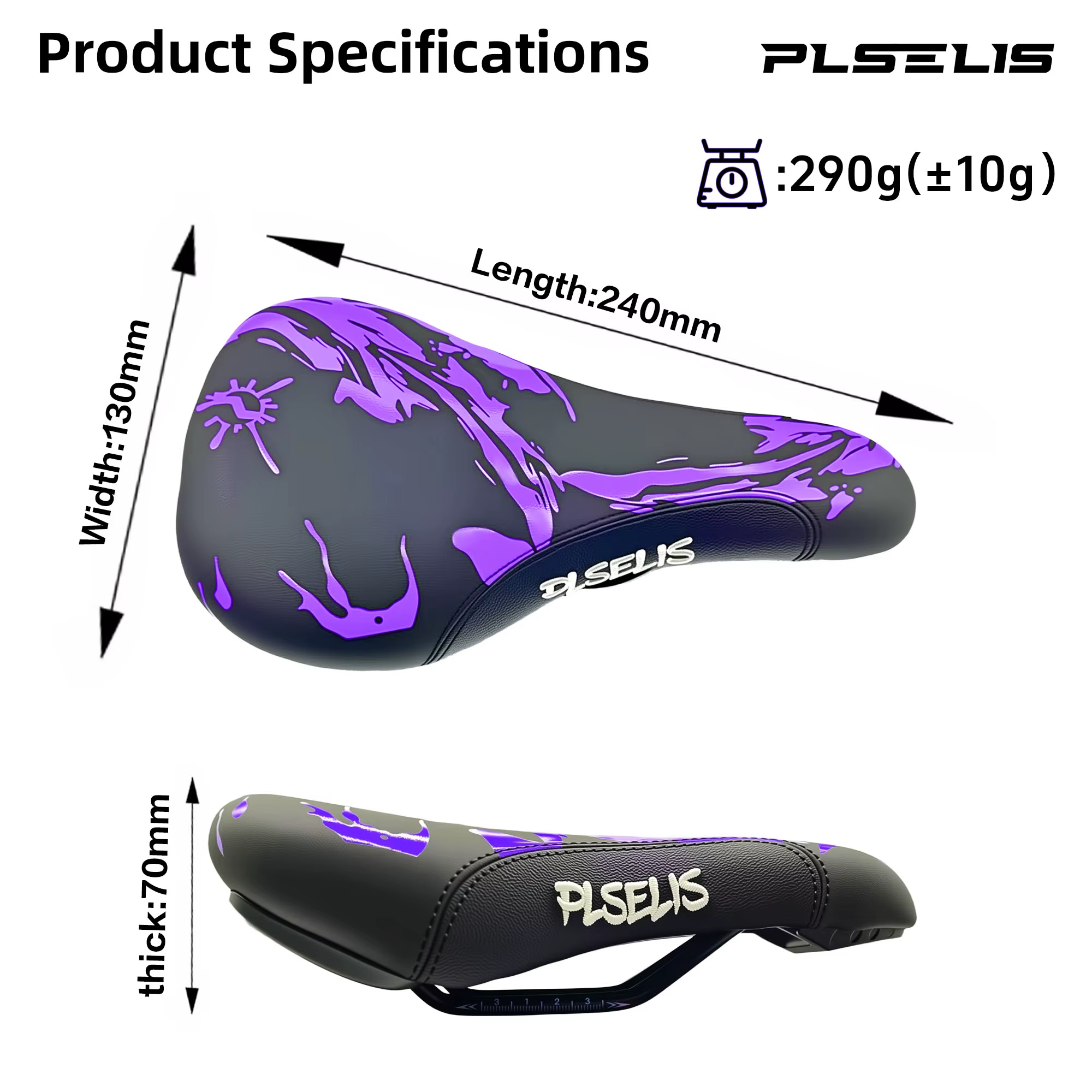 Selle de vélo VTT PLSELIS