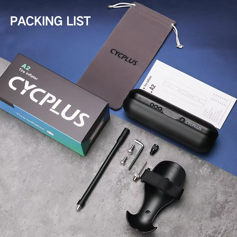 CYCPLUS A2 compresseur d'air pompe à vélo sans fil pour pneu de voiture haute pression 150psi Portable gonfleur
