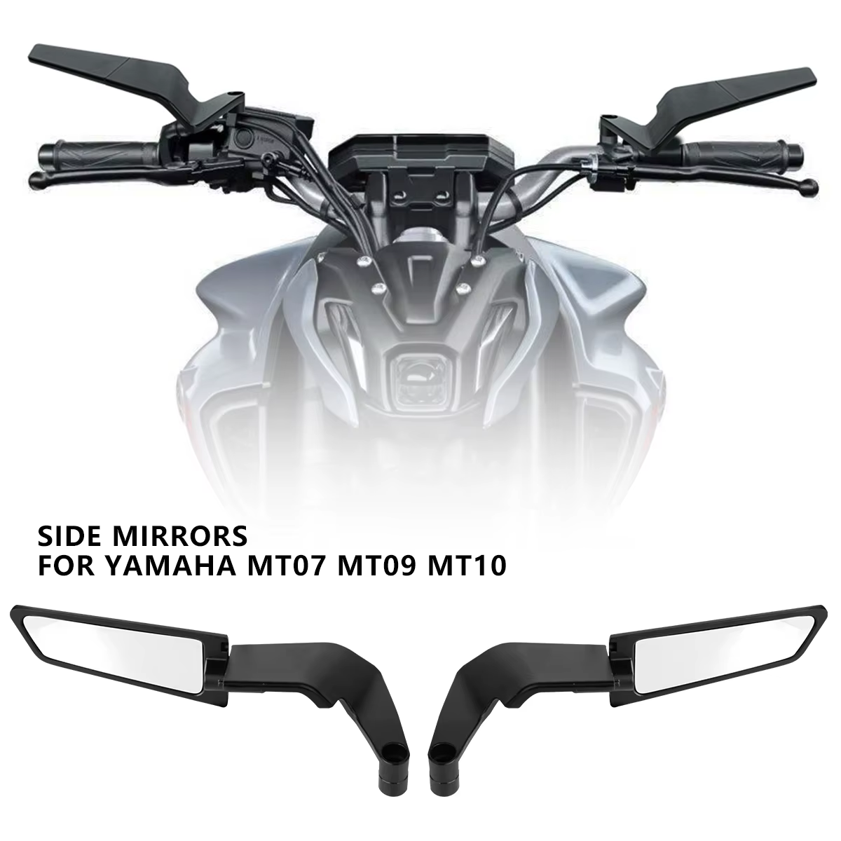 Winglets furtifs réglables pour moto YAMAHA