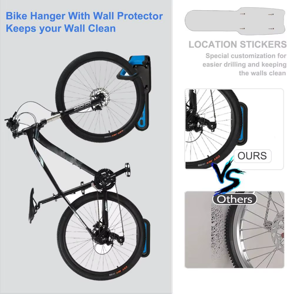 Support mural DOMEN pour vélo – Fixation murale pour vélo de route
