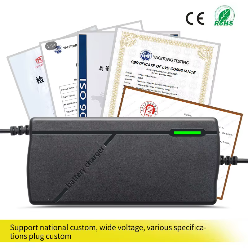 36V/48V/60V/72V 5A/2A chargeur Li-ion batterie