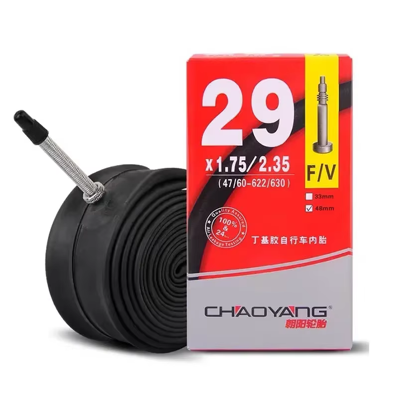 CHAOYANG Tube de vélo vtt 26 27.5 29 pouces 1.75-2.1/2.35 FV 33mm 48mm pneu intérieur