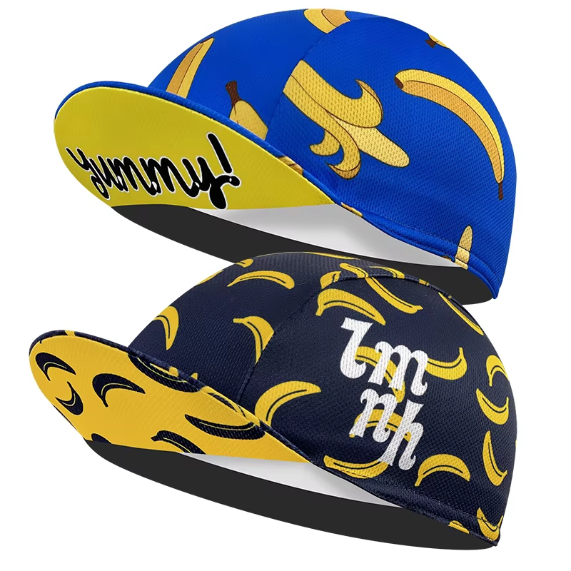 Casquettes de cyclisme classiques multicolores