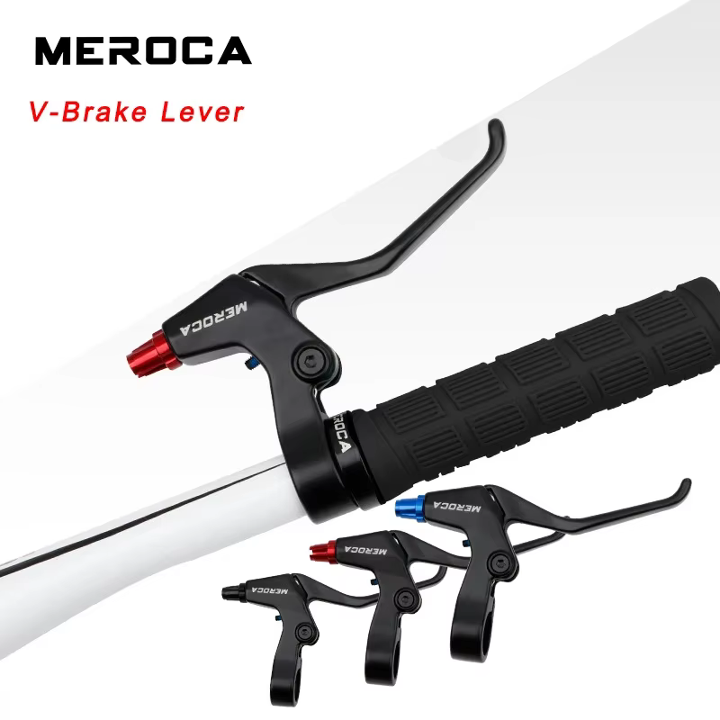 Levier de frein V-Brake MEROCA en alliage d'aluminium pour vélo de montagne