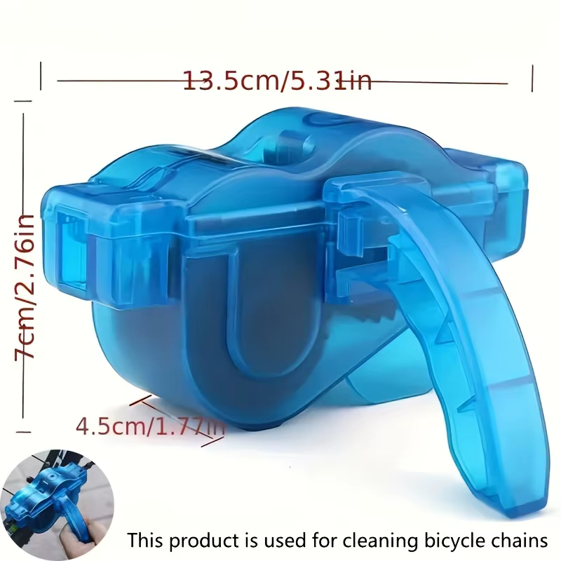 "Nettoyant de chaîne de vélo : élimine la poussière et la graisse des surfaces sans effort
