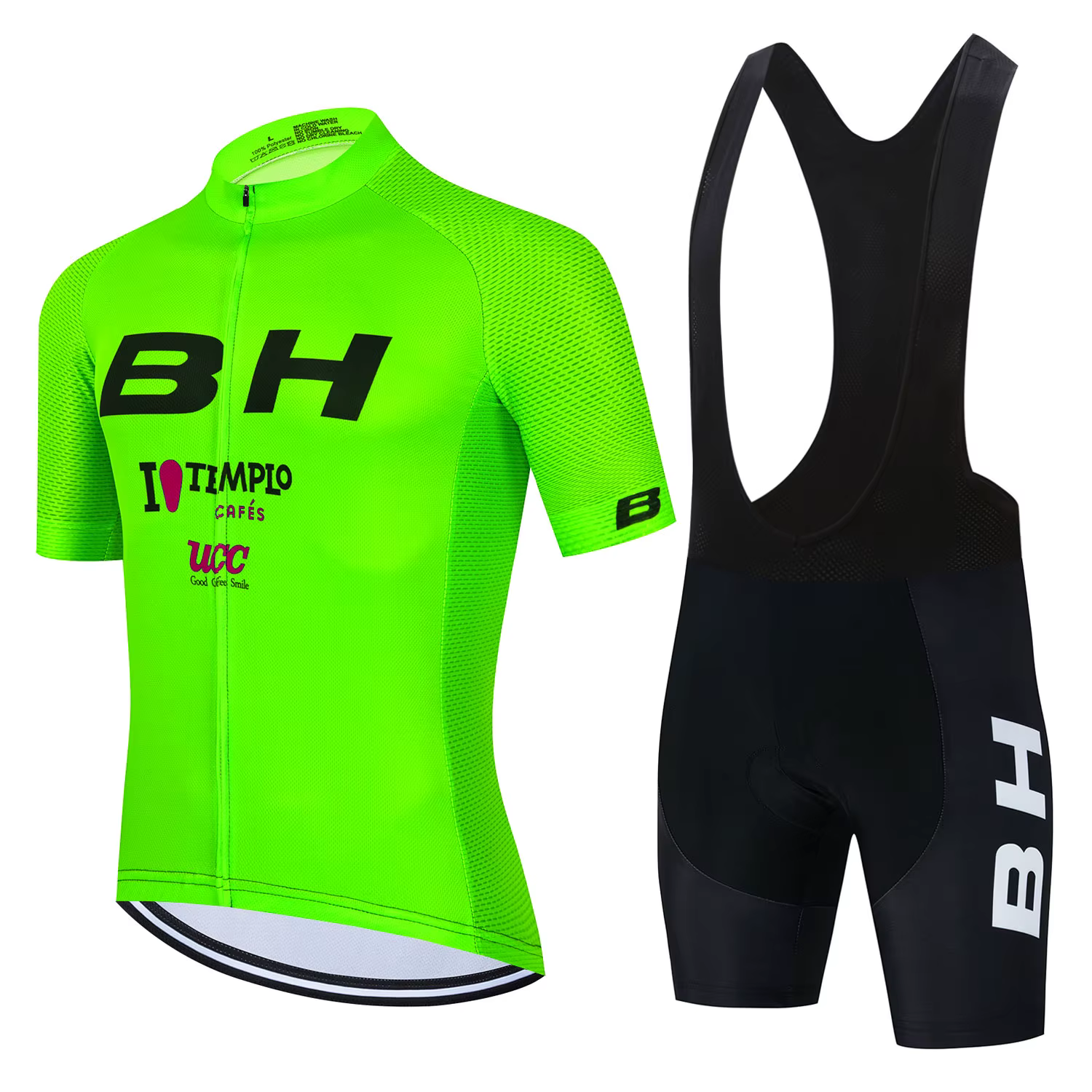 Ensemble de cyclisme de l'équipe BH pour hommes
