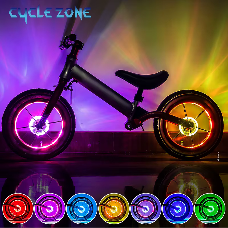 Feu de roue de vélo LED