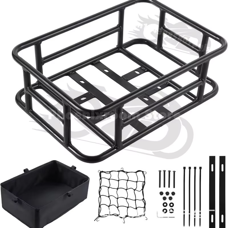 Panier de rangement arrière pour vélo de grande taille