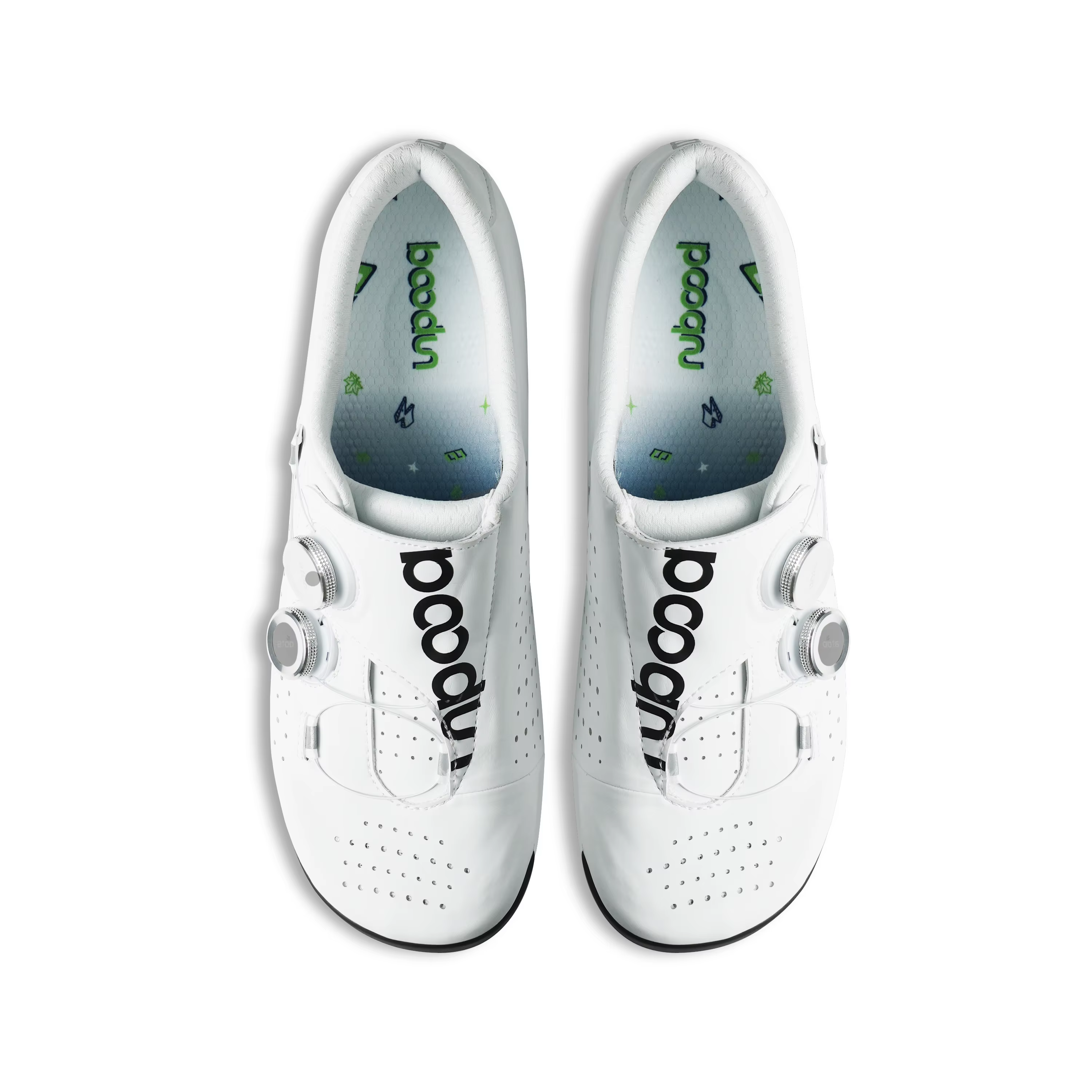 Chaussures de cyclisme sur route pour hommes avec semelle élargie