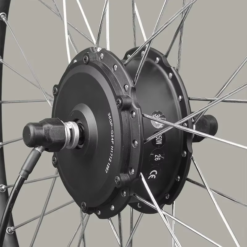 Moteur de moyeu de roue avant et arrière de vélo électrique 36V 48V 350W 500W dweтор для gegelei Б Kit de conversion