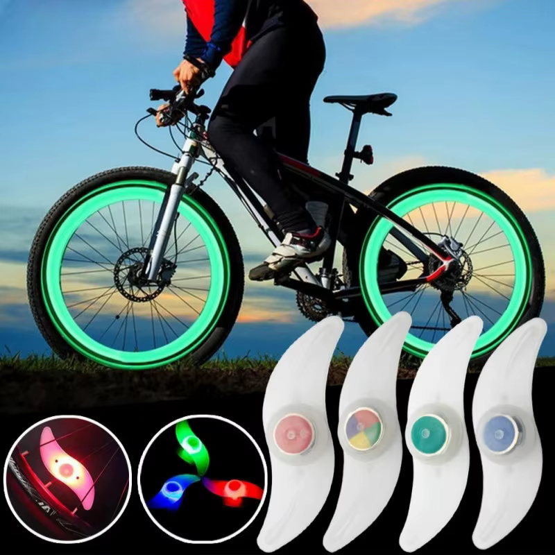Feu de rayons de roue de vélo