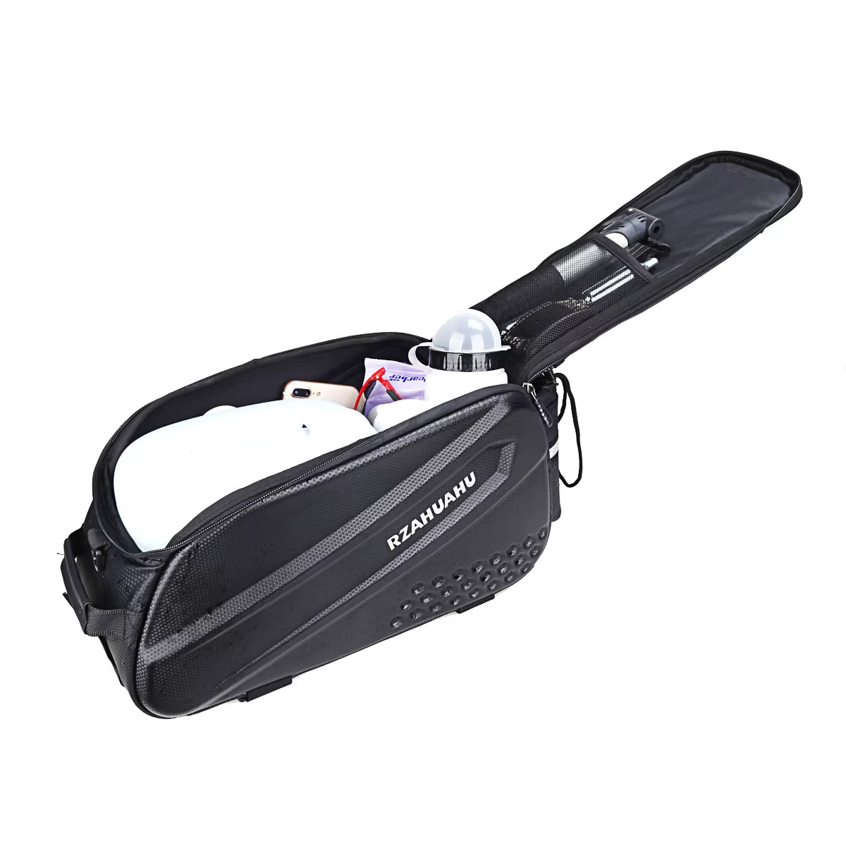 Sac de selle arrière pliable grande capacité pour vélos électriques et VTT