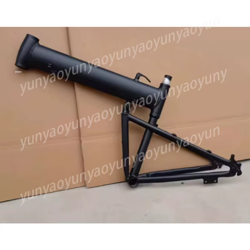Cadre de vélo de montagne pliable de 26/27,5 pouces en alliage d'aluminium, compatible avec les vélos assemblés