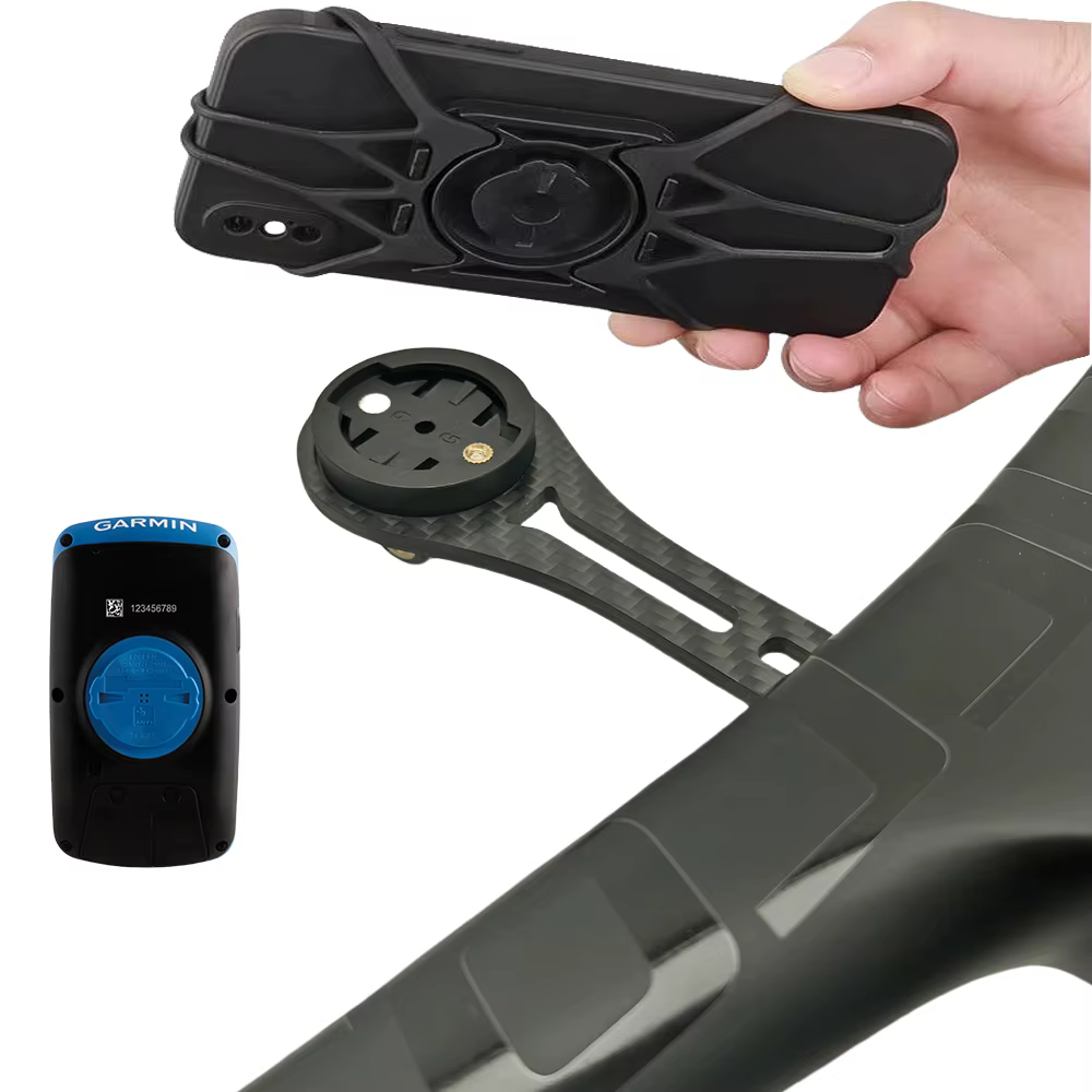 Support de compteur de vélo en fibre de carbone