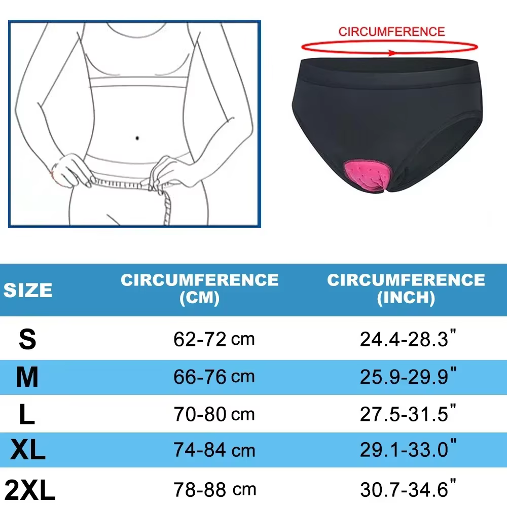 Short de Cyclisme Rembourré 3D pour Femme