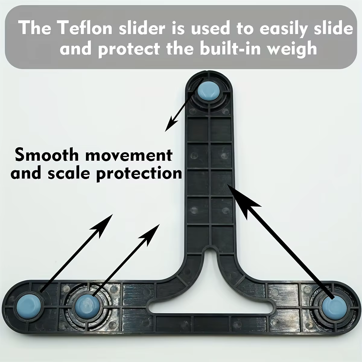 1 plaque coulissante avec patins de protection pour support sécurisé, accessoires TM7, support de base, protection de la surface de travail, usage domestique