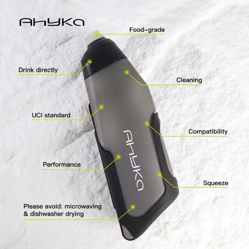 Vélo aérodynamique bouteille d'eau support ensemble 600ml