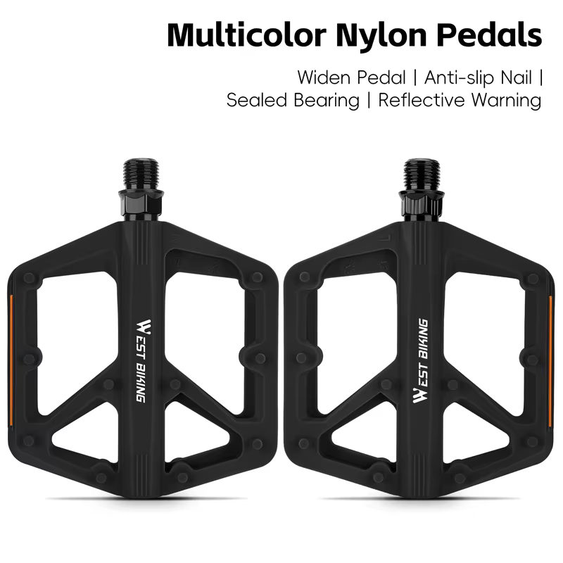 Pédale de vélo ultralégère en Nylon