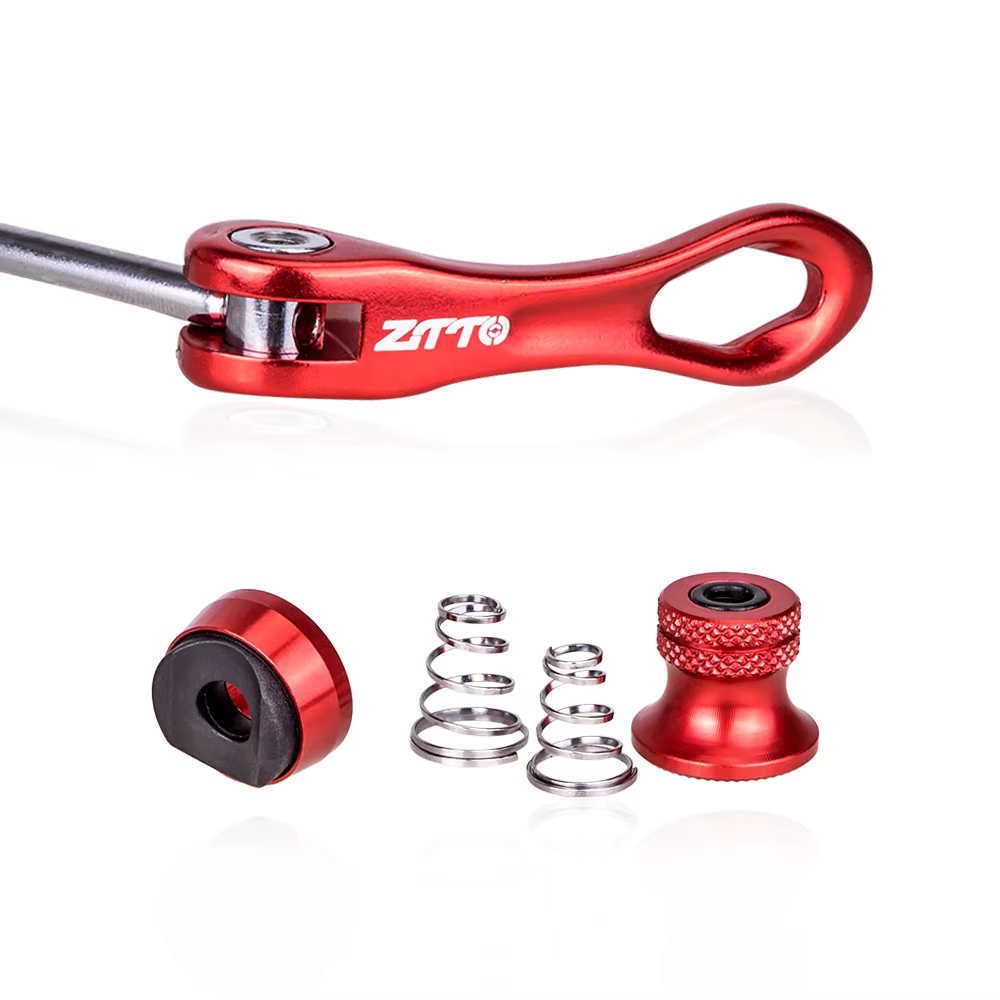 ZTTO QR vtt vélo de route moyeu de vélo levier de brochettes à dégagement rapide en alliage d'aluminium avant 100mm arrière 135mm jante roue de vélo de route de montagne