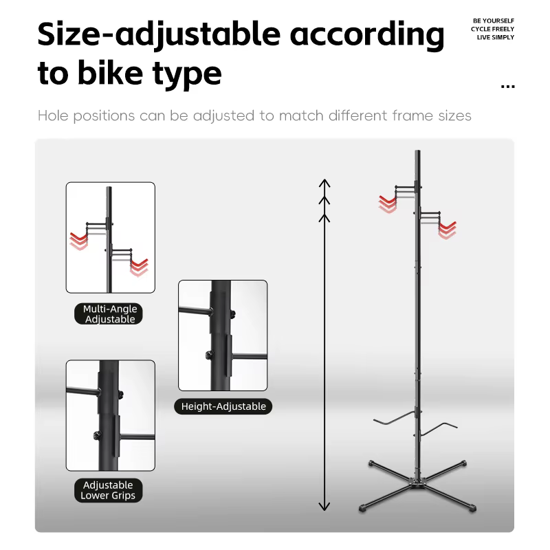 Support de vélo vertical WEST BIKING pour garage