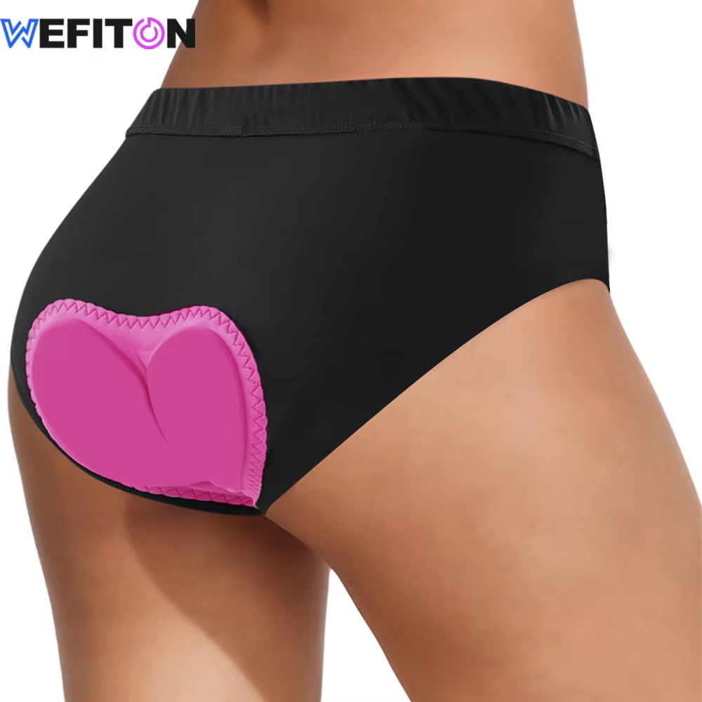 Sous-vêtements de vélo rembourrés 4D pour femmes
