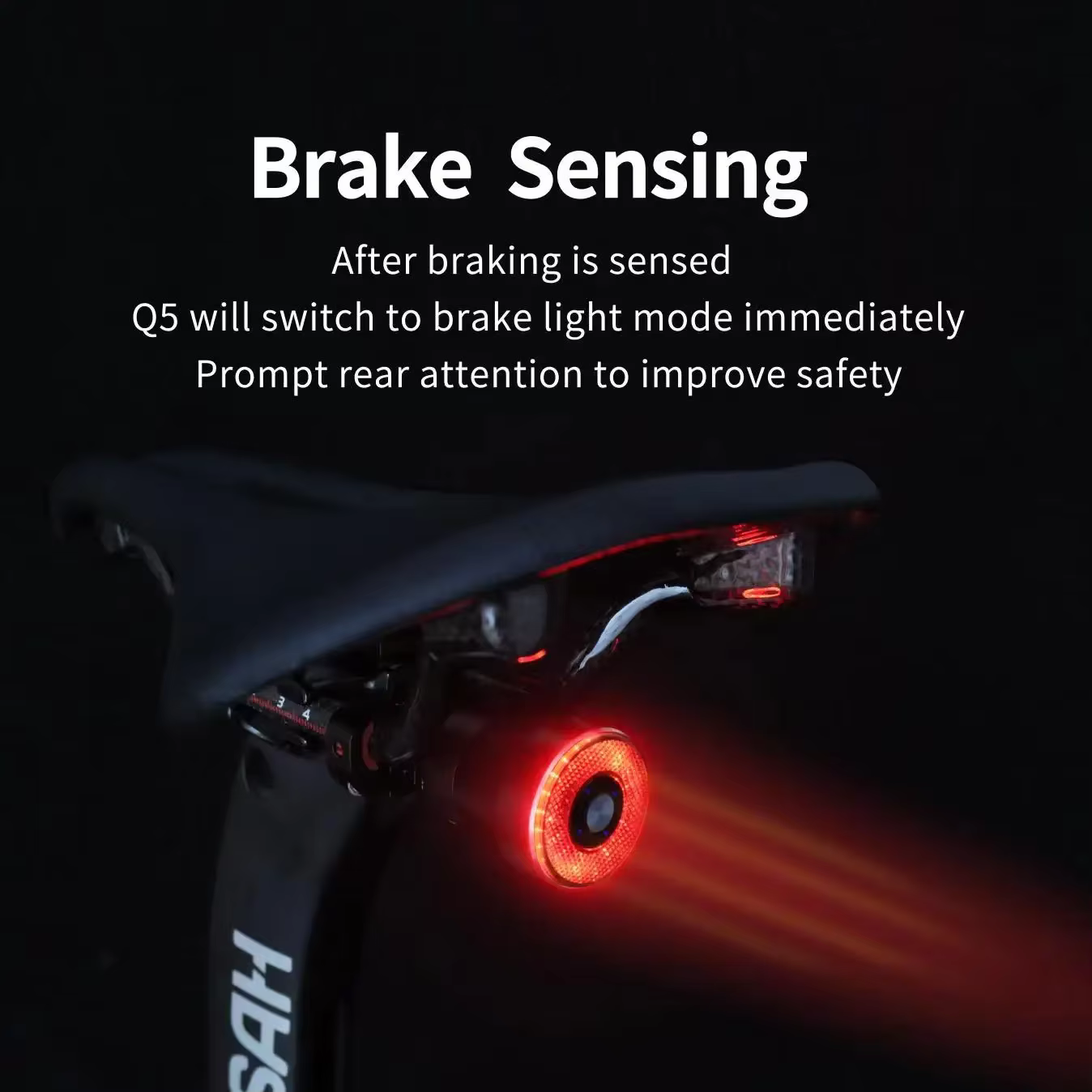 Enquêter arrière intelligent pour vélo