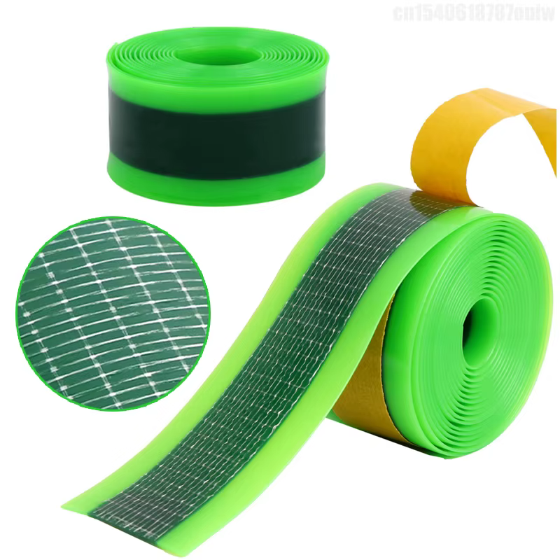  Protection de pneu de vélo anti-crevaison autocollante en TPU et fibre de verre