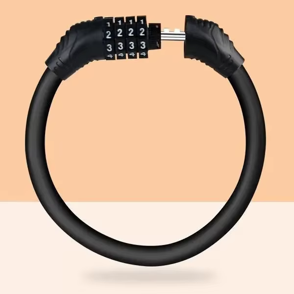 Cadenas de vélo à combinaison à 4 chiffres sans clé