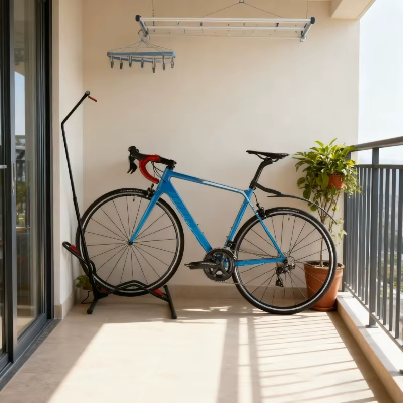 Porte-vélos Vertical avec Structure verrouillage par Insertion