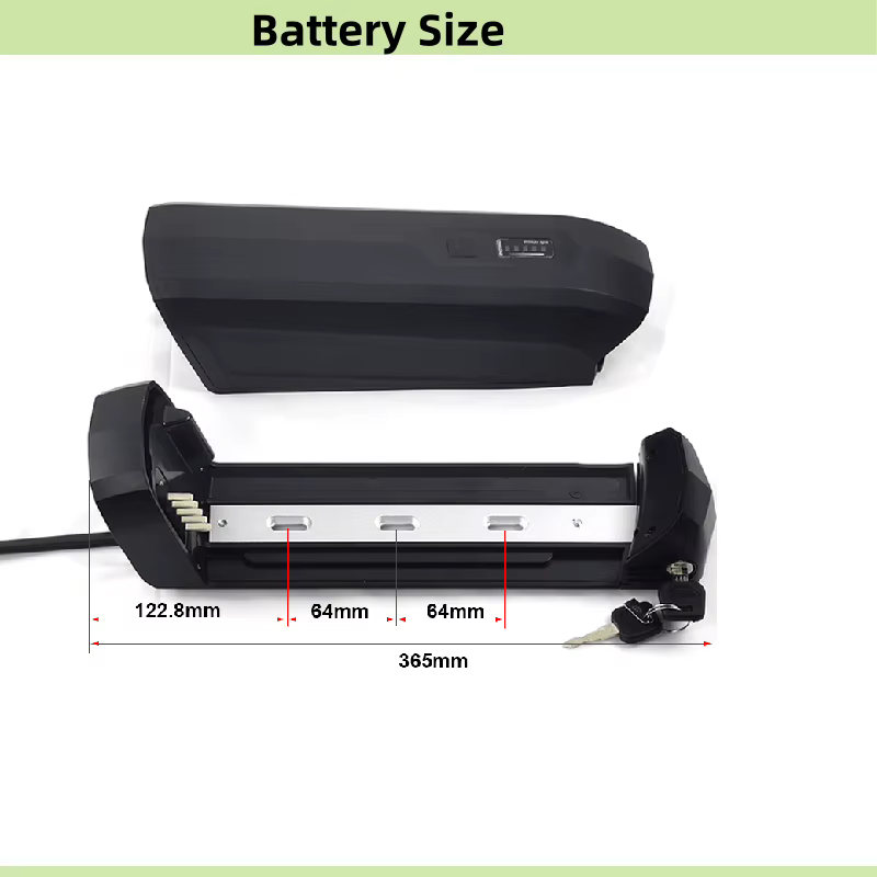 Hailong Tube vers le bas batterie de vélo électrique 36V 48V 10.4Ah 12Ah 13Ah 14Ah