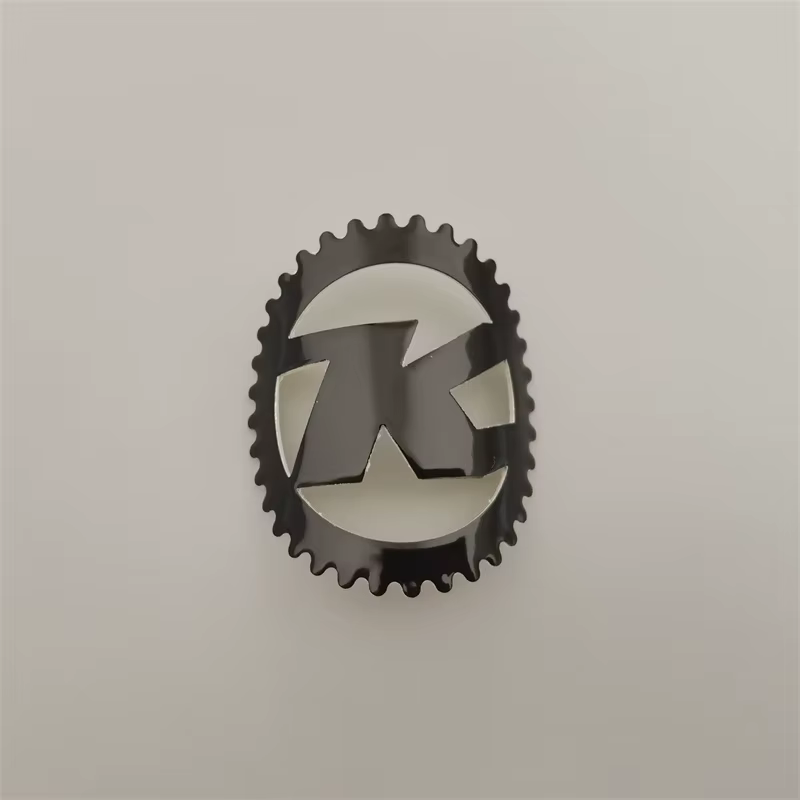 Badge de vélo géant en alliage d'aluminium souple